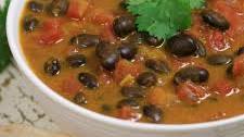 Coconut Black Bean Soup
