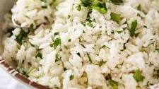 Coconut Coriander (Cilantro) Lime Rice