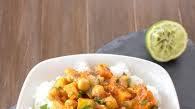 Coconut Curried Sweet Potato & Chickpea Stew