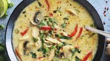 Coconut Curry Chicken Soup