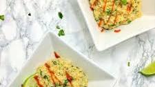 Coconut Lime Quinoa w/ Cilantro