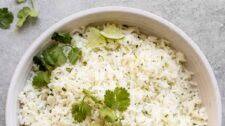 Coconut Lime Rice Recipe