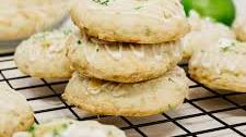 Coconut Lime Shortbread
