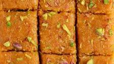 Coconut Mango Burfi {Fudge}