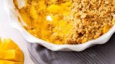Coconut Mango Crumble