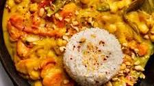 Coconut Mango Curry with Chickpeas & Vegetables