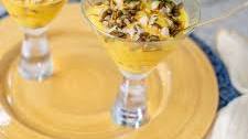 Coconut Mango Custard