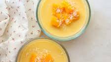 Coconut Mango Pudding