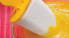 Coconut Milk and Mango Popsicles