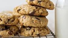 Coconut Oil Oatmeal Raisin Cookies Recipe