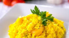 Coconut Saffron Rice Recipe