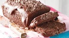 Coconut choc-chip cake
