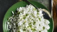 Coconut & lime rice