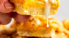 Coconut mango bars with lime glaze