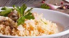 Cod and couscous