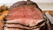 Coffee Rubbed Top Round Roast (Topside Beef)