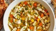 Cold Fighting Chicken Noodle Soup