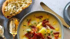 Comforting Smoky Bacon and Corn Chowder