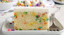 Confetti Sheet Cake