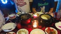 Coq au Vin Broth Fondue