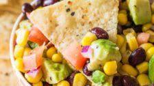 Corn Black Bean Avocado Salsa