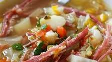 Corned Beef and Cabbage Soup