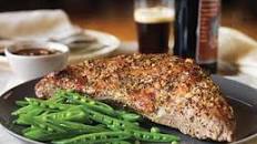 Country Mustard Tri-Tip Roast with Butter-Brew Sauce