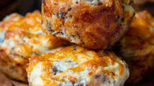 Crazy-Good Cheesy Sausage Muffins (No Bisquick)