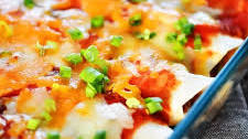 Cream Cheese Beef Enchiladas