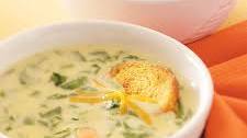 Cream of Spinach Cheese Soup