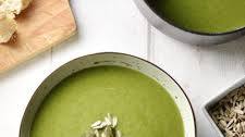 Creamy Broccoli Spinach Soup (Vegan)