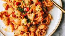 Creamy Cajun Veggie Pasta