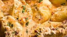 Creamy Caprese Stuffed Shells