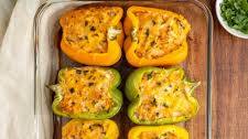 Creamy Chicken Stuffed Peppers Recipe