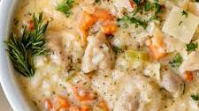Creamy Chicken and Rice Soup