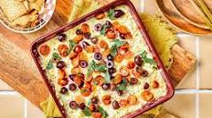 Creamy Corn Dip With Feta, Mint, and Tomatoes