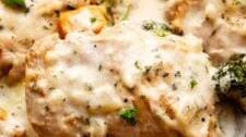 Creamy Garlic Chicken & Vegetables