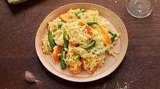 Creamy Garlic Parmesan Chicken & Rice