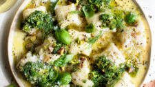 Creamy Lemon Ricotta Gnocchi with Pistachio Pesto