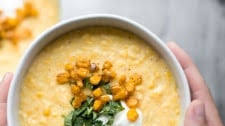Creamy Mexican Corn Soup