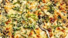 Creamy Ricotta Chicken and Orzo Skillet