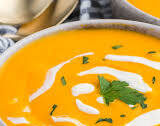 Creamy Roasted Carrot Soup