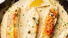 Creamy Salmon Piccata