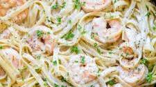 Creamy Shrimp Pasta Recipe (VIDEO)