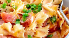 Creamy Smoked Sausage Pasta (dinner made in one pan!)