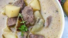 Creamy Steak & Potato Soup