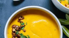 Creamy Thai Carrot Sweet Potato Soup