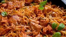 Creamy Tomato Salmon Pasta Recipe