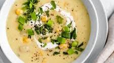 Creamy Vegan Corn Chowder