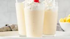 Creamy mango milkshake
